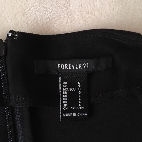 Forever 21 faux suede mini skirt - Picture 4 of 5